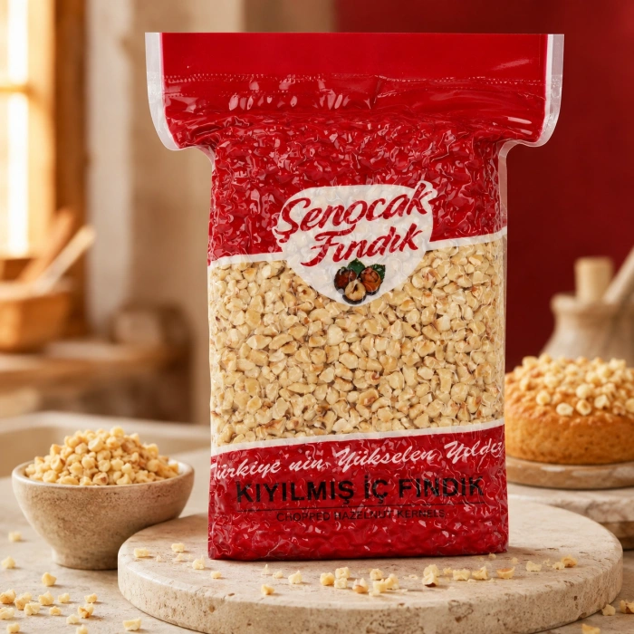 Kıyılmış Fındık 4-6mm 500gr Vakum