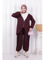 Fermuarlı Garnili İkili Takım 1208