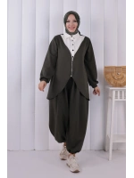 Fermuarlı Garnili İkili Takım 1208
