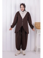 Fermuarlı Garnili İkili Takım 1208