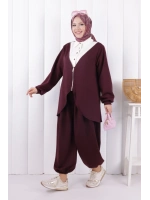 Fermuarlı Garnili İkili Takım 1208