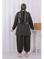 Fermuarlı Garnili İkili Takım 1208