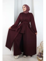 Uzun Hırkalı Üçlü Takım 8716