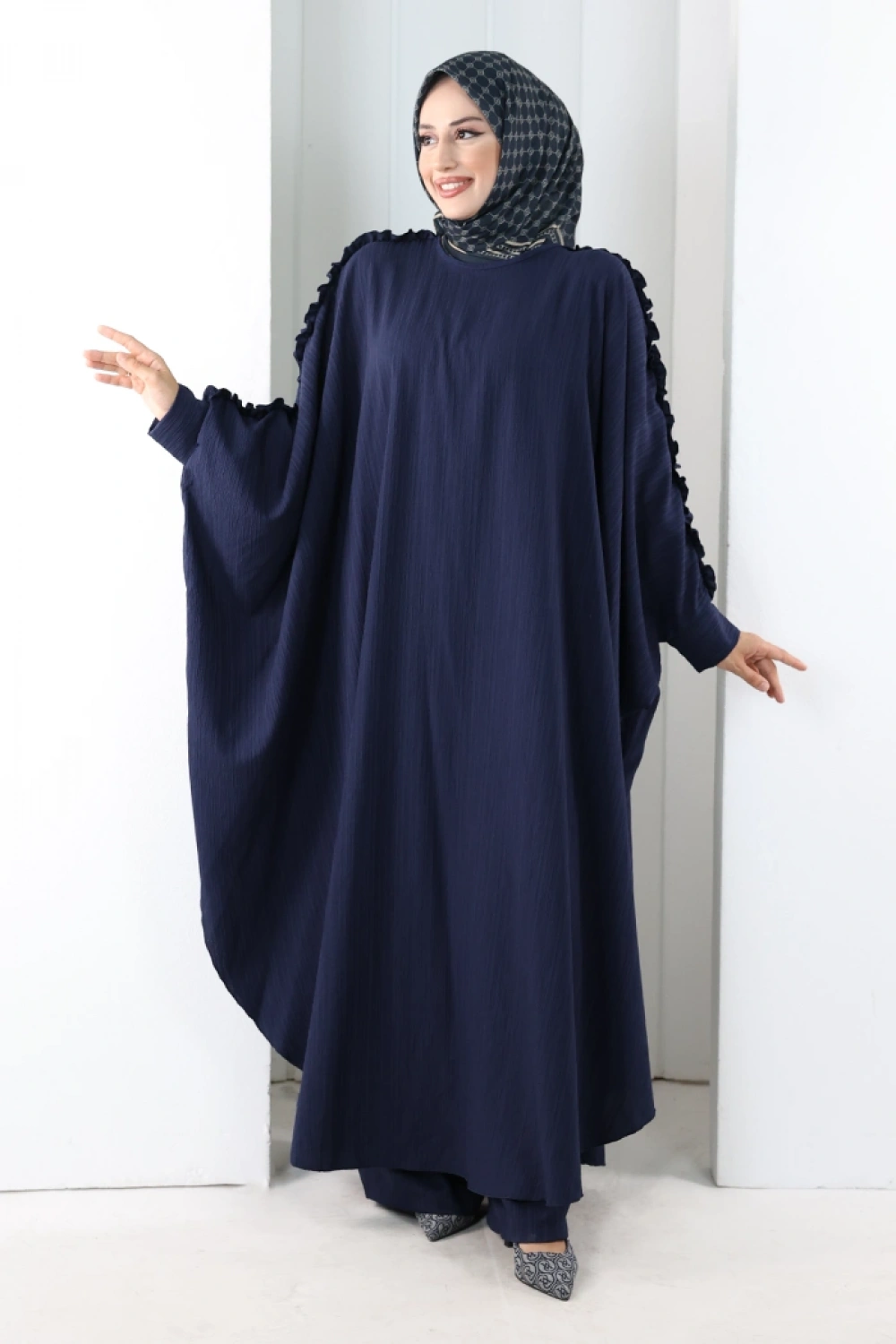 Fırfırlı Yarasa Kol Takım 8706