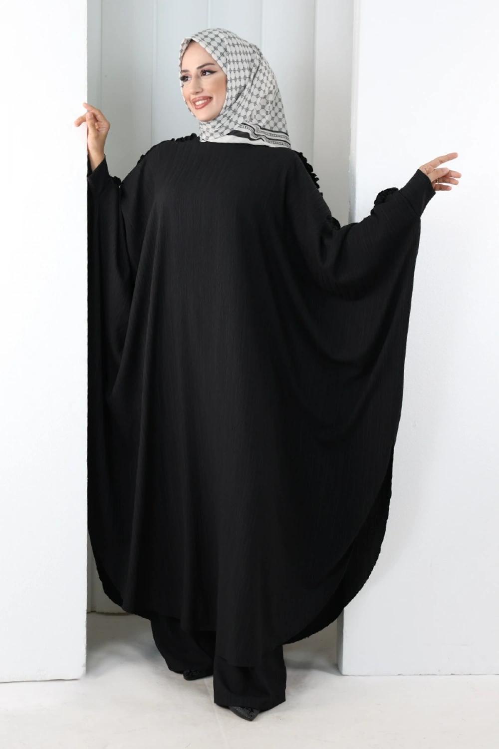 Fırfırlı Yarasa Kol Takım 8706