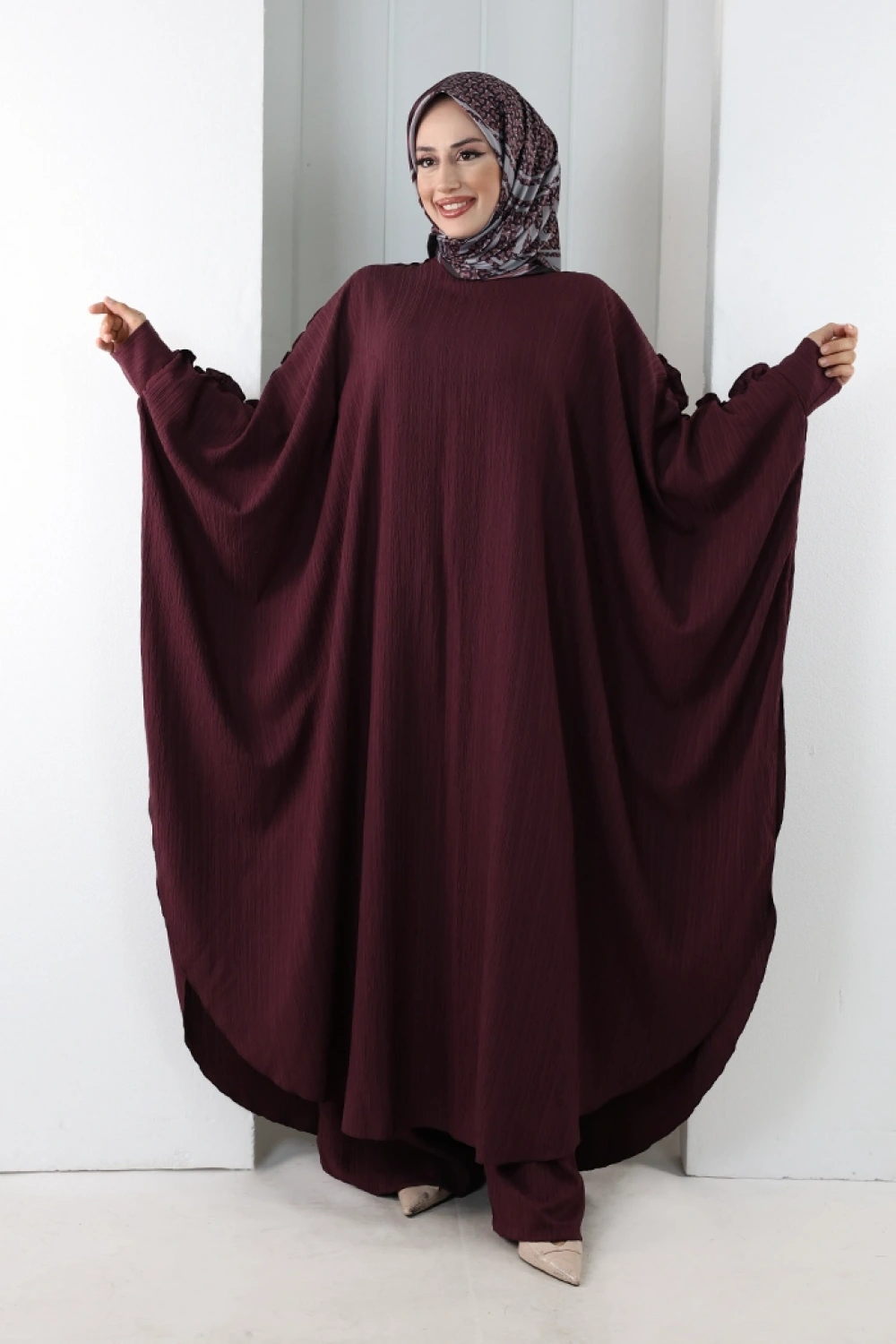 Fırfırlı Yarasa Kol Takım 8706