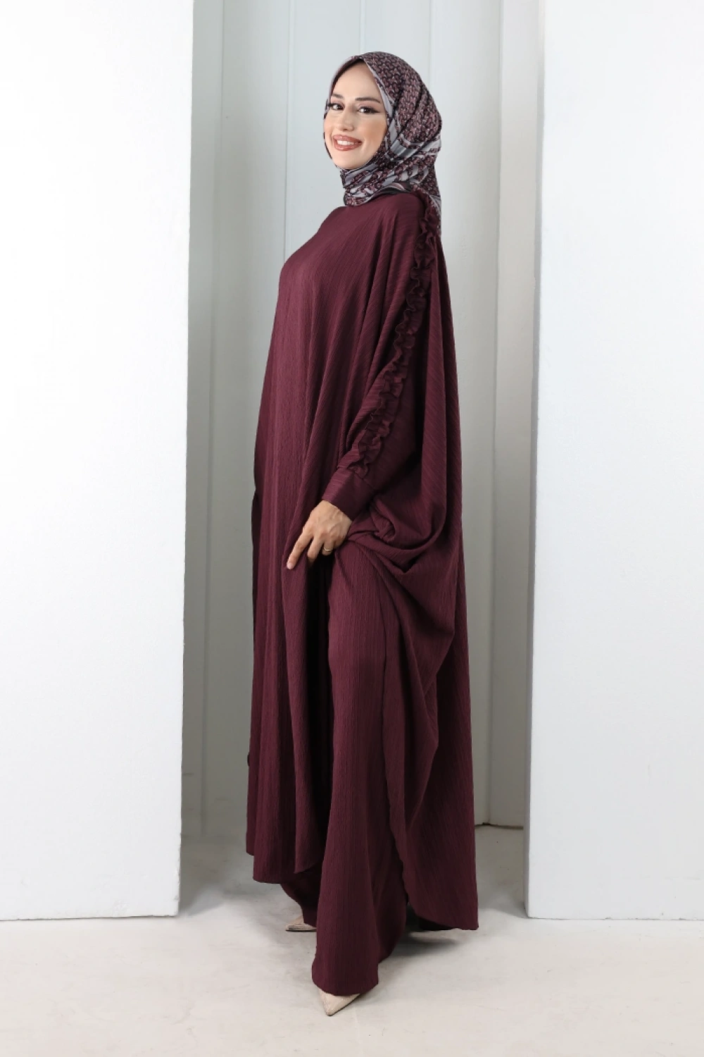 Fırfırlı Yarasa Kol Takım 8706