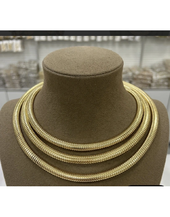 3’lü Tasarım Kolye Sarmal