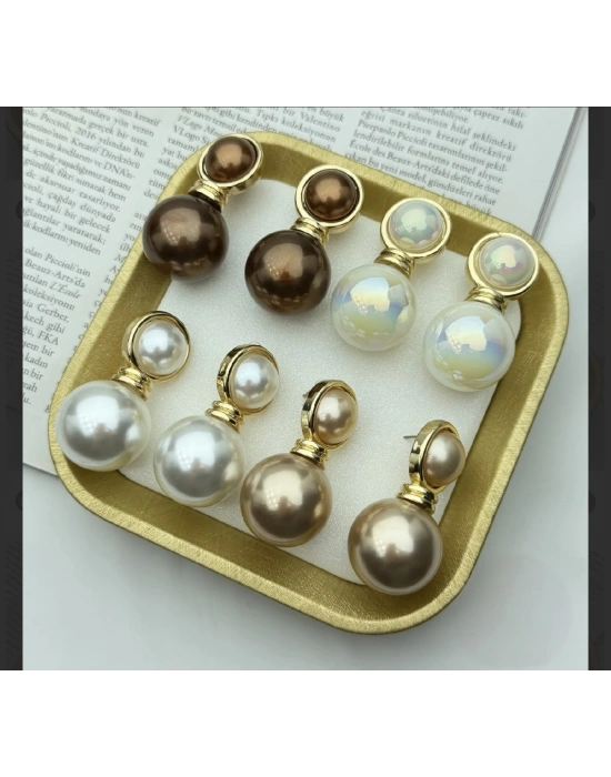 Tasarım ZrA Model Top Detay Küpe