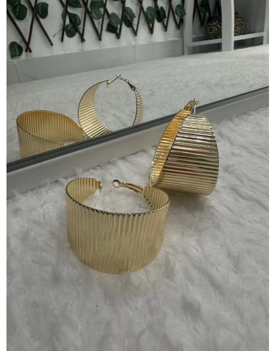 Tasarım mNG Marka Model Bombe Halka Küpe