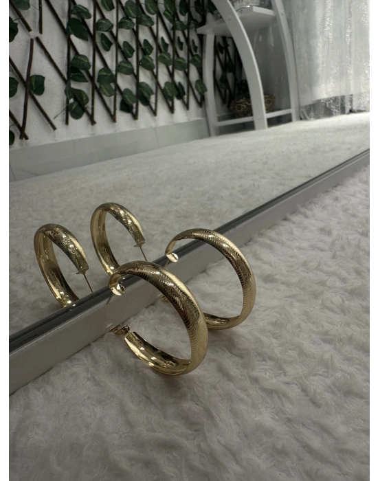 Vintage Halka Küpe 4