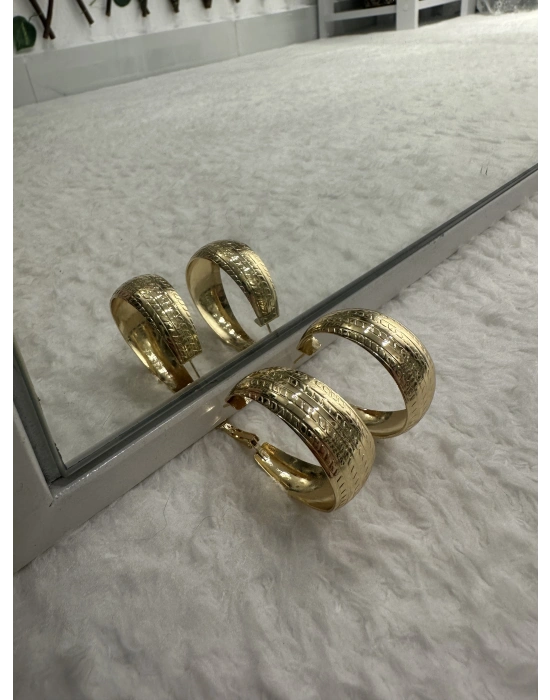 Vintage Halka Küpe 6