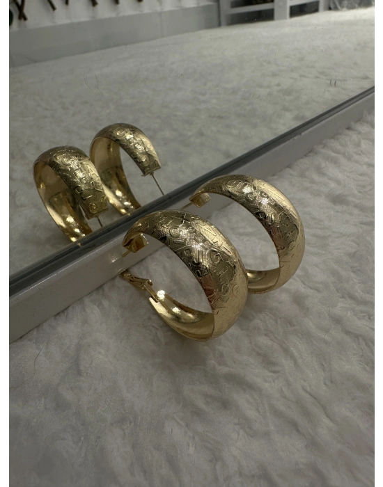 Vintage Halka Küpe 9