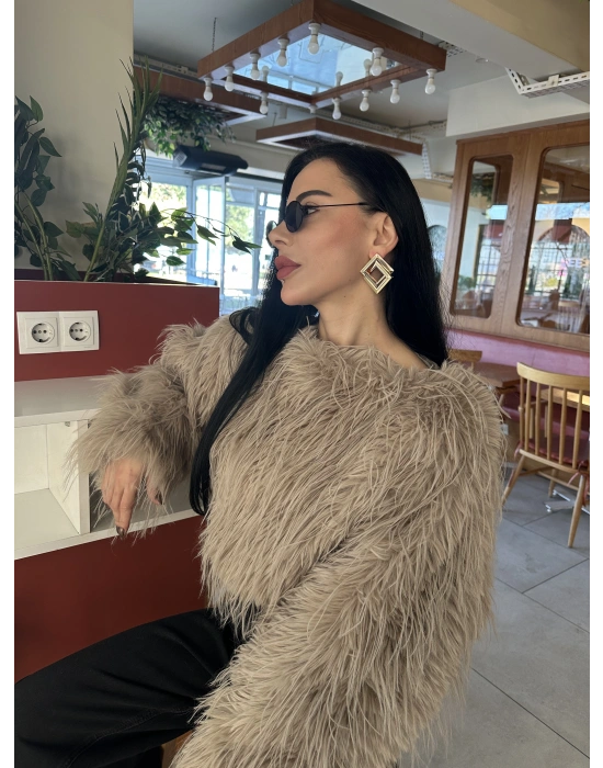 Asimetrik Kare Küpe Plaka