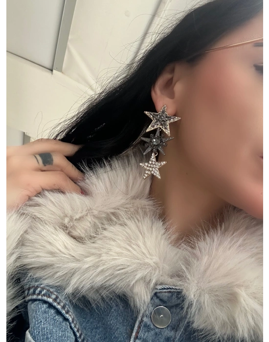 Tasarım Yıldız Küpe