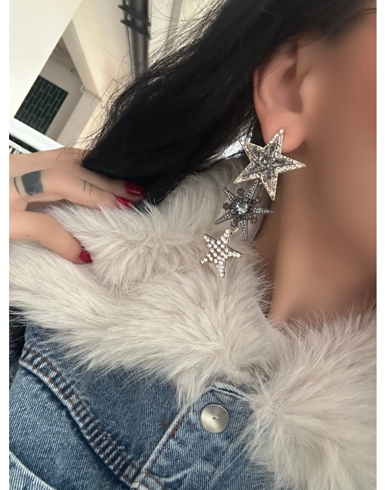 Tasarım Yıldız Küpe