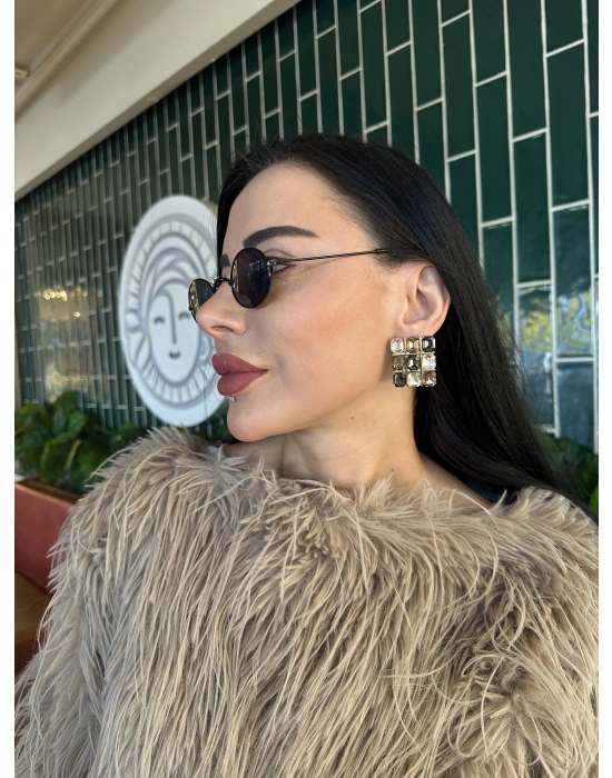 MNG Model Tasarım Taşlı Küpe