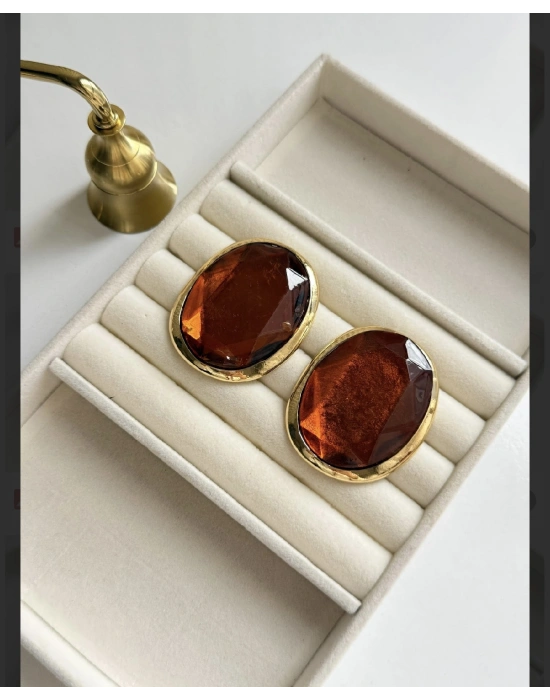 MNG Model Gold Geçişli Küpe