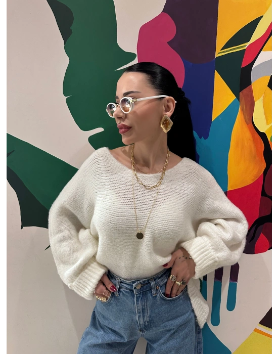 MNG Üçgen Kemik Küpe