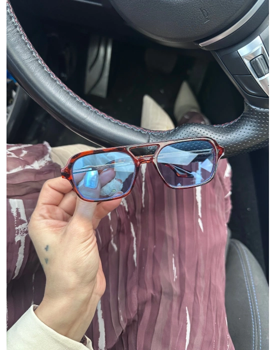 Leo Mavi Cam Uv Gözlük