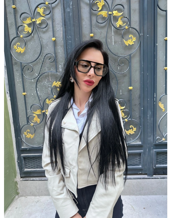 Siyah Çerçeve UV Gözlük