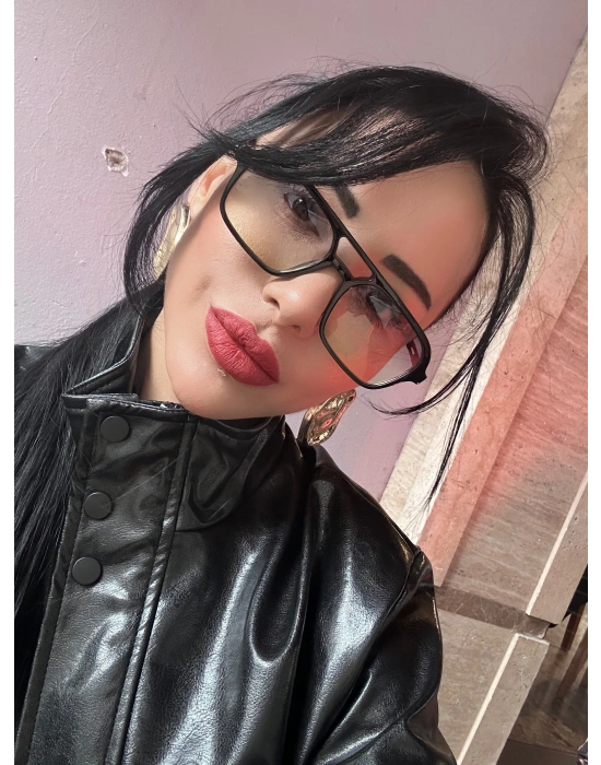 Siyah UV Cam Gözlük