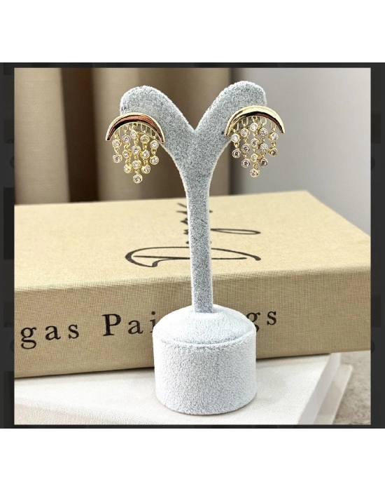 Vip Taş Sallantılı Küpe