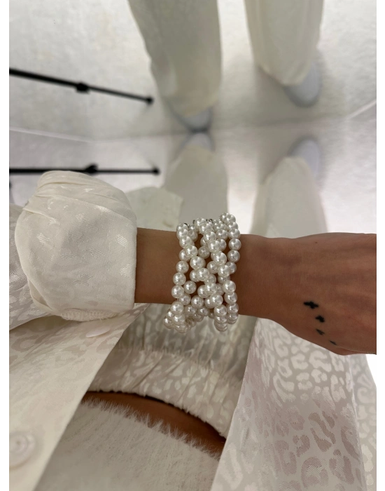 6Sıralı İnci Bileklik