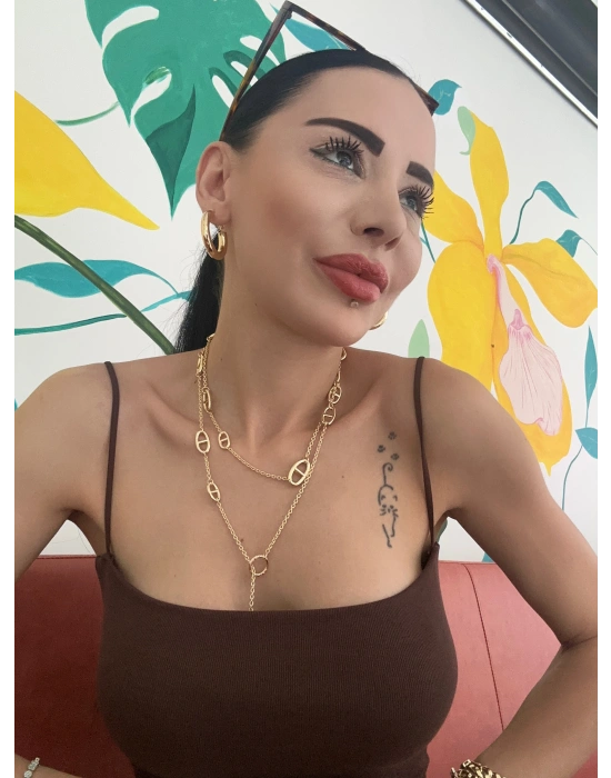 Altın Kaplama Marka Model Kolye 2