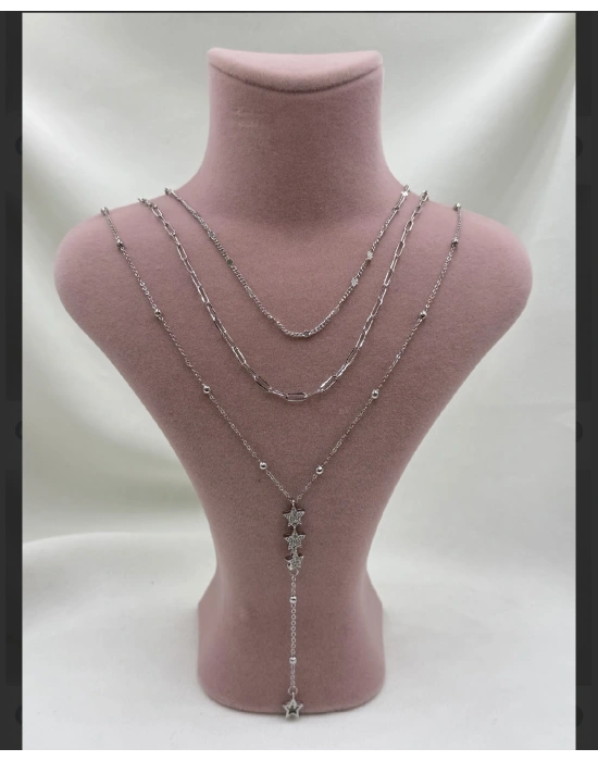 Altın Kaplama Tasarım Vip Seri Çoklu Kolye