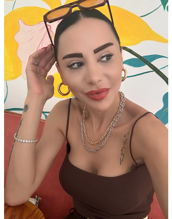 Altın Kaplama Tiff Kolye