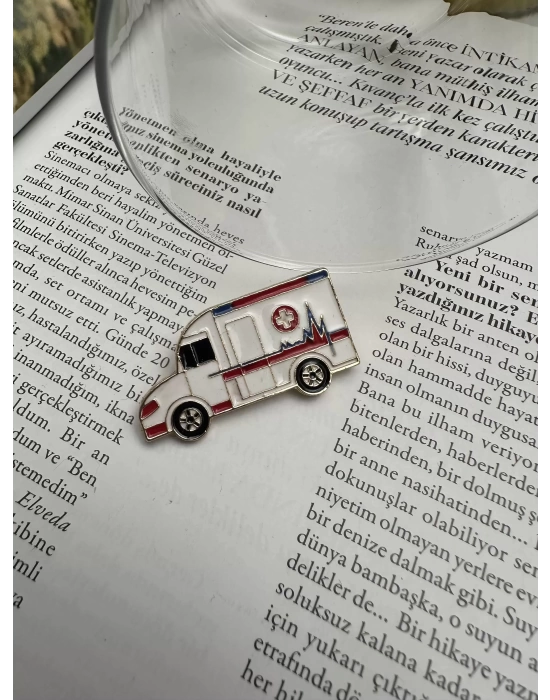 Ambulans Broş