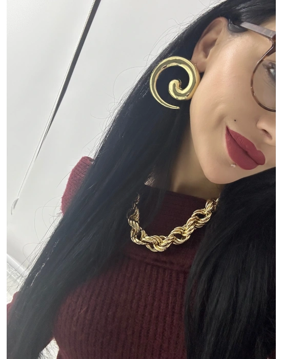 Asimetrik Halka Küpe