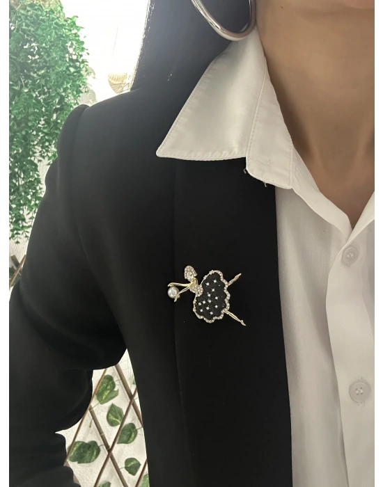 Balerin Kız Broş