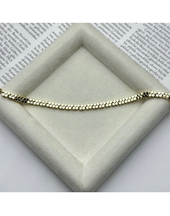 Basic Altın Kaplama Yıldız Bileklik