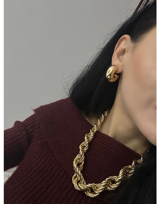 Bombe Halka Küpe Basic