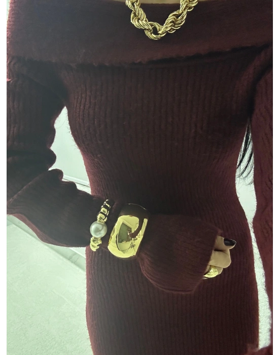 Burgu İnci Kelepçe Tasarım