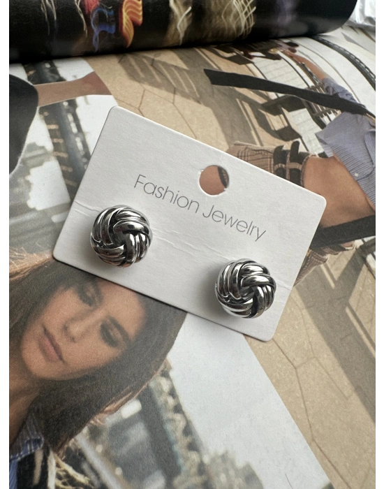 Burgu Minimal Tasarım Küpe