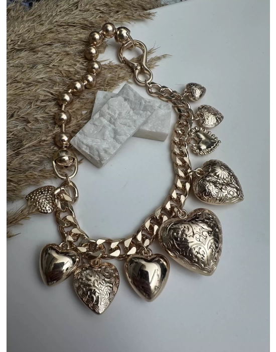 Charm Kalp Kolye