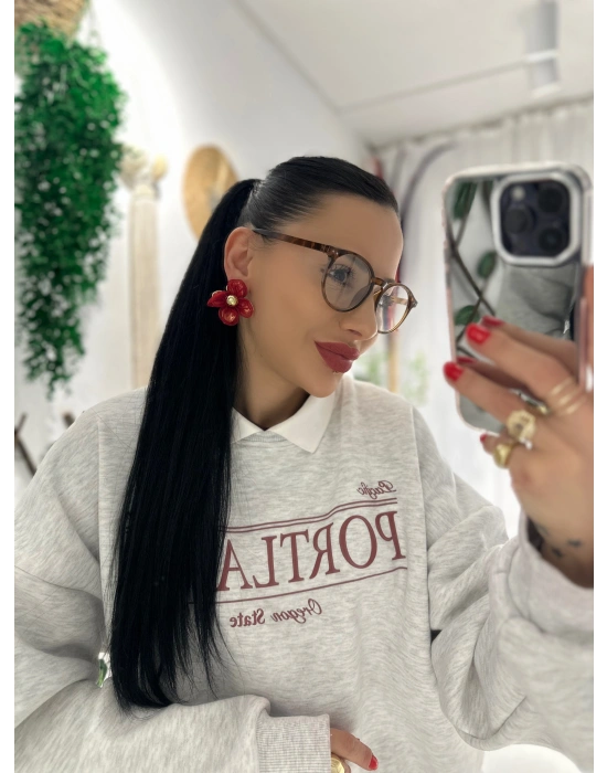 Çiçek Tasarım Küpe