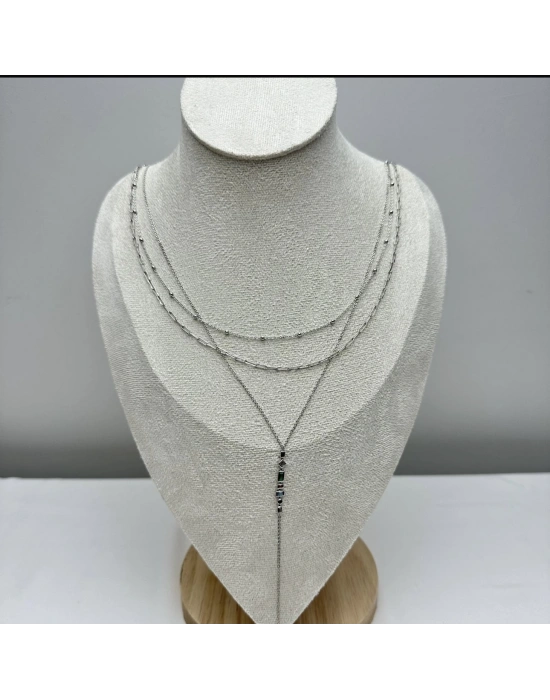 Çoklu Tasarım Kolye Altın Kaplama