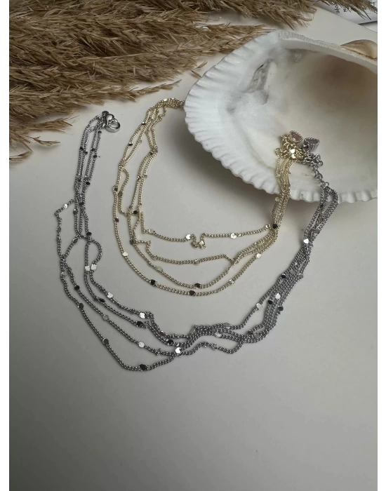 Çoklu Zincir Sallantılı Pul Halhal