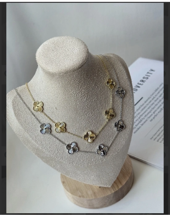 Düz Van Cleff Kolye