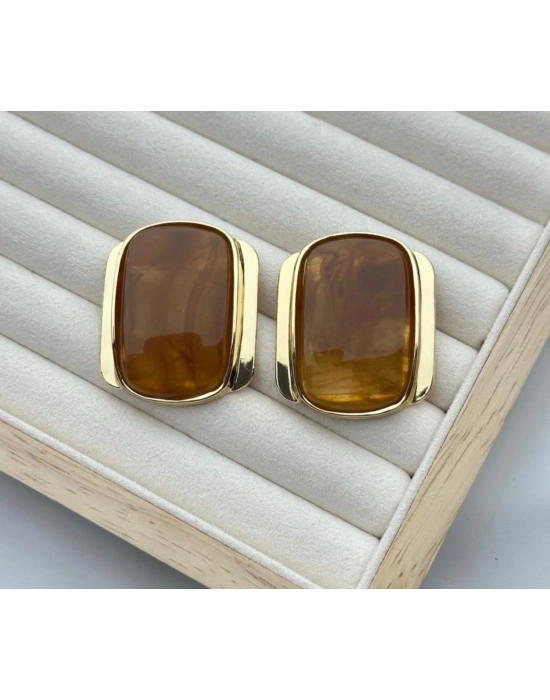 Kahverengi MNG Küpe