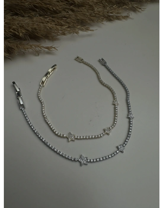 Minimal Yıldız Su Yolu Bileklik