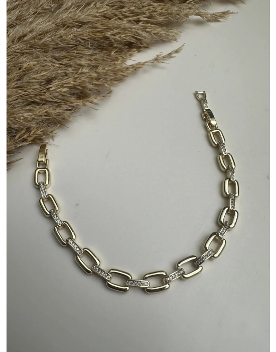 Özel Seri Taşlı Kare Bileklik