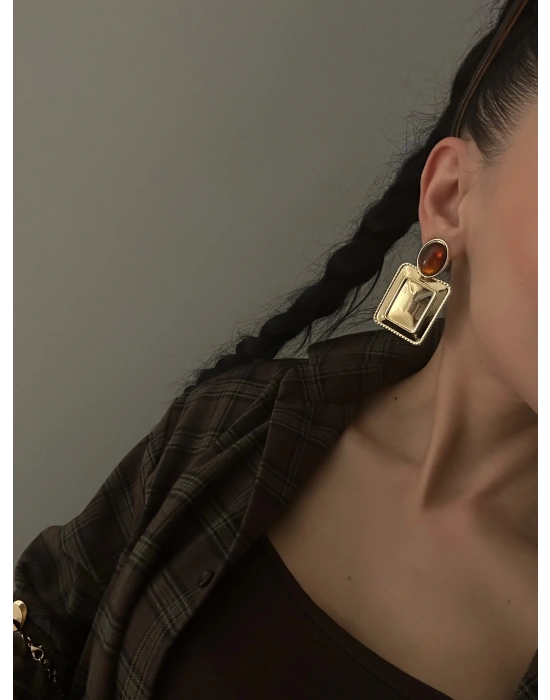 Plaka Tasarım MnG Küpe