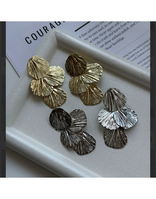 Plaka Tırtık Küpe Tasarım