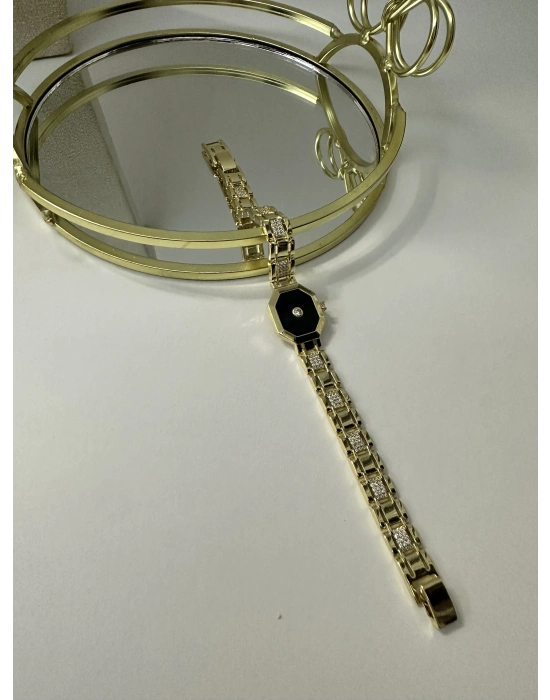 Saat Kordon Vip 14K Bileklik