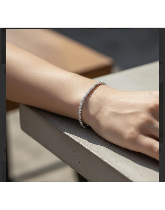 Su Yolu Altın Kaplama Bileklik